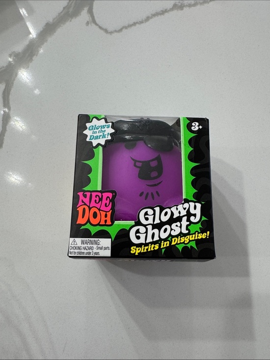 Toys | Needoh Glowy Ghost Squish Toy Purple | Poshmark